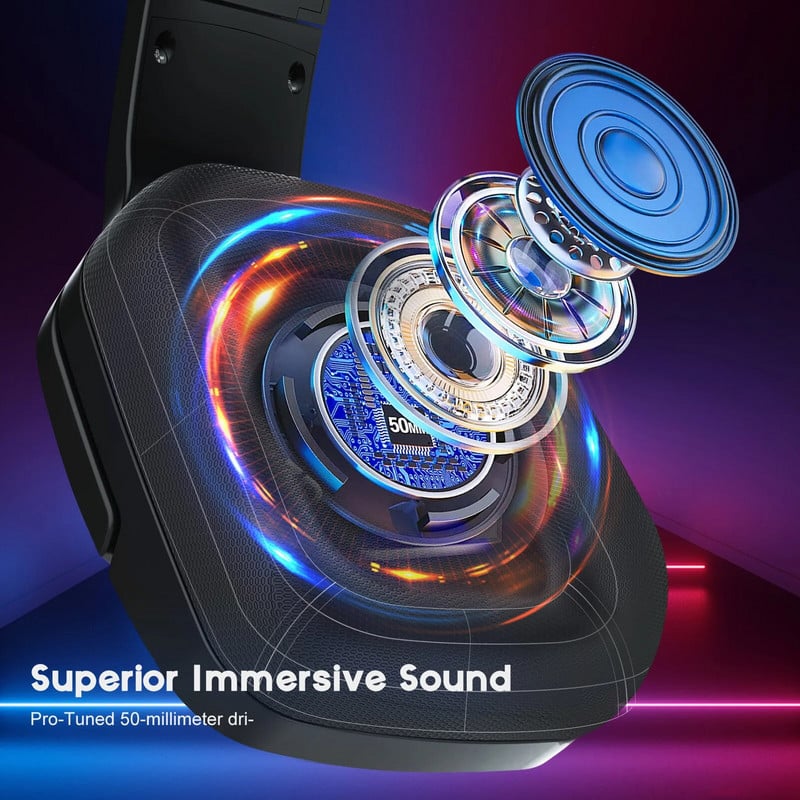 RGB Gaming Slušalice USB 3.5mm Surround Sound Računalo PC Slušalice Slušalice Mikrofon za PS4 PS5 Switch Xbox-one
