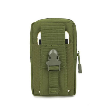 Άνδρες Tactical Molle Pouch Belt Pack Τσάντα Τηλέφωνο Τσέπη Στρατιωτική μέση Fanny Pack Θήκη τρεξίματος Τσάντες ταξιδιού για κάμπινγκ Μαλακή πλάτη