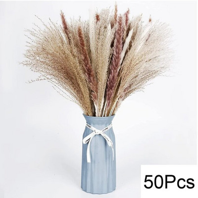 30-100 kom Pahuljasti buket suhog cvijeća Pampas Dekoracija doma Prirodni zečji rep Trava Umjetno cvijeće Dekoracija za vjenčanje