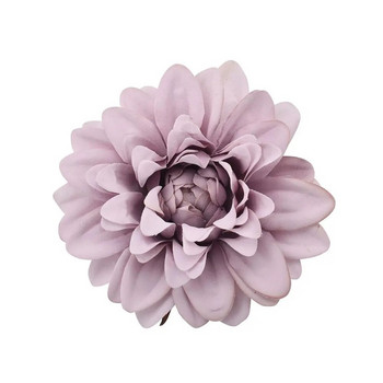20 τμχ Dahlia Artificial Silk High Quality Flowers Heads for Wedding DYY Rose DIY Wreath Scrapbooking Craft Fake Flower