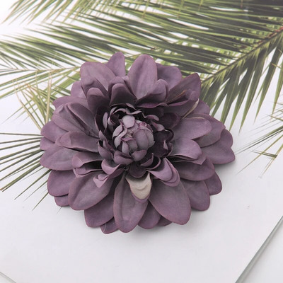 20 kom Dalija Umjetna svila Visokokvalitetne cvjetne glave za dekoraciju vjenčanja Ruža DIY vijenac Scrapbooking Lažni cvijet