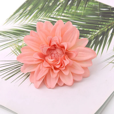 20 kom Dalija Umjetna svila Visokokvalitetne cvjetne glave za dekoraciju vjenčanja Ruža DIY vijenac Scrapbooking Lažni cvijet