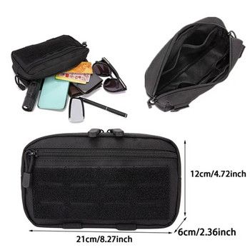 MOLLE Pouch Многоцелеви компактни тактически чанти за кръста EDC Utility Pouch Outdoor Dump Drop Pouch Медицински чанти Телефонни чанти