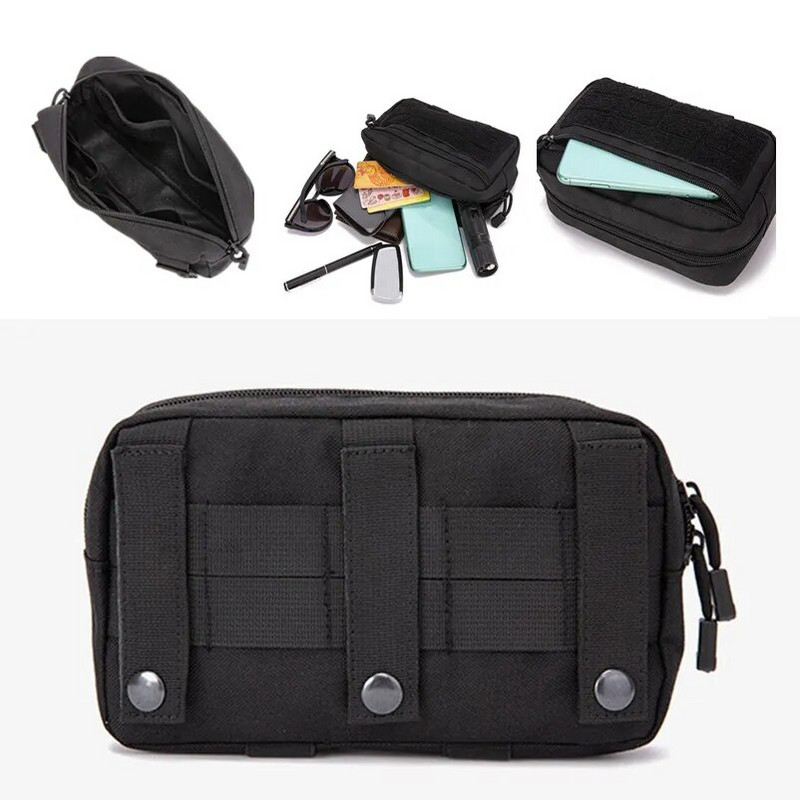 MOLLE torbica Višenamjenske kompaktne taktičke torbe oko struka EDC pomoćna torbica Vanjska torbica za odlaganje otpada Medicinske torbice Torbice za telefon