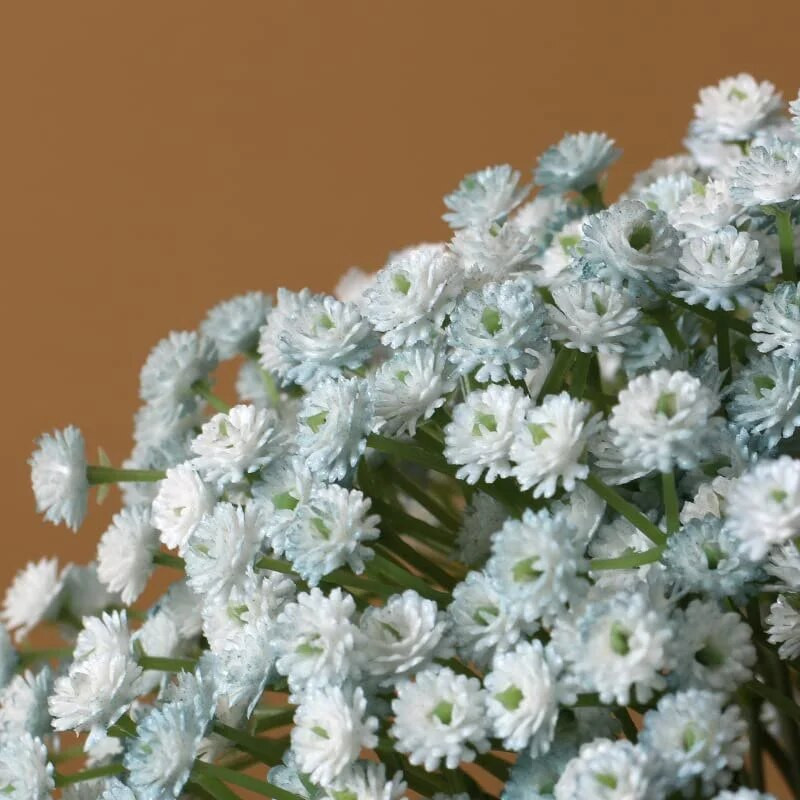 3 vnt. 1 krūva gipsofilų vainiko Dirbtinių gėlių vestuvinė puokštė vakarienės stalas netikrų gėlių girliandos dovanų vakarėlis namų „pasidaryk pats“ dekoras