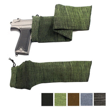Сгъваем чорап за страйкболна пушка за плетене, тактическо оборудване, кобур за оръжие, ръкав за съхранение, калъф за пистолет, ловна защитна чанта за стрелба