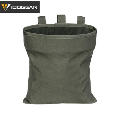 IDOGEAR Tactical Magazine Dump Pouch Molle Mag Drop Pouch Чанта за рециклиране Чанта за инструменти Чанта за съхранение 3550