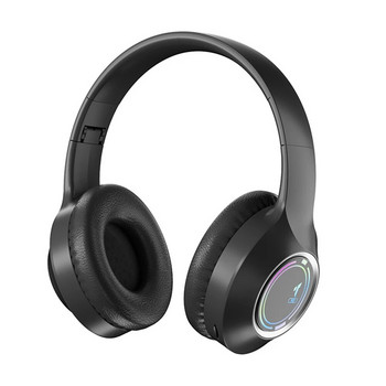 Безжични слушалки Стерео звук Сгъваеми слушалки Осветление Игри Намаляване на шума Слушалки за компютърни игри Офис