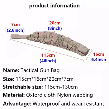 Military Gun Pack Κυνηγετικό Air Rifle Gun Pack Airsoft Holster Hunting Accessories Pack Army Shooting Shoulder Strap Backpack