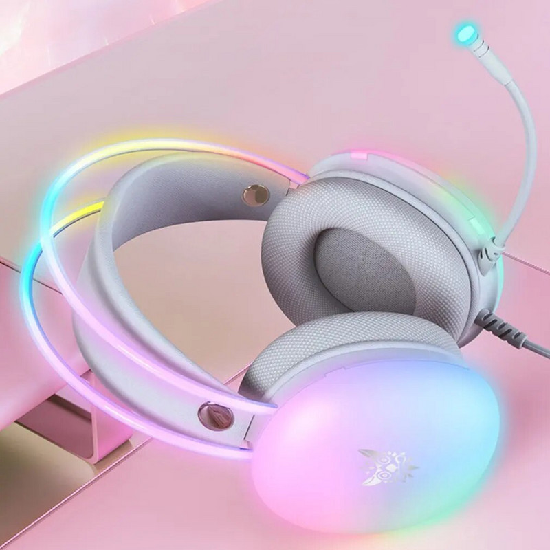 2023-as ÚJ fejhallgató FULL RGB LED-es fényű játék fejhallgatóval Számítógépes fülhallgató PC-játékosokhoz A legújabb játékra szánt fejhallgató