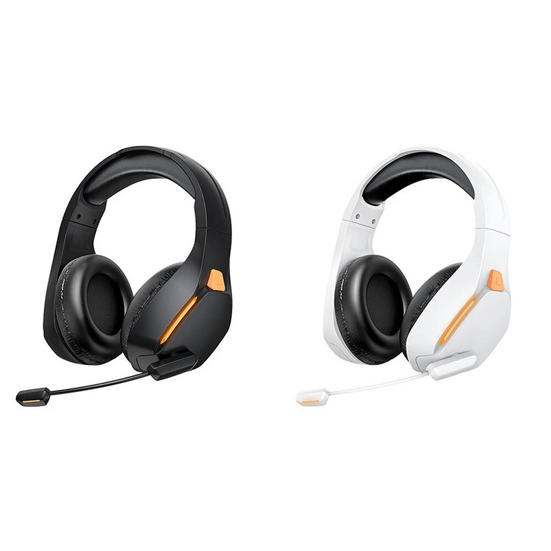 Bežične slušalice s poništavanjem buke, slušalice s duljom reprodukcijom i fleksibilnim mikrofonom za igranje na mobitelu, prijenosno računalo