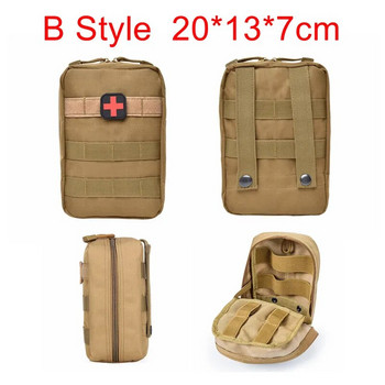 Molle Tactical First Aid Kits Медицинска чанта Emergency Outdoor Army Hunting Car Emergency Camping Survival Tool Military EDC Pouch