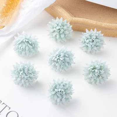 50PC Umjetno cvijeće Spomenar Diy Poklon Kutija za slatkiše Svadbeni vrt Luk ruža Božićni ukrasi za dom Lažni svileni karanfil