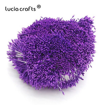 576 gab 1mm mākslīgo ziedu putekšņlapa pērle dubultgalva DIY kūkas dekorēšanai ziedu vainagi materiāli C1301