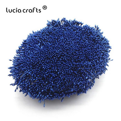 576 gab 1mm mākslīgo ziedu putekšņlapa pērle dubultgalva DIY kūkas dekorēšanai ziedu vainagi materiāli C1301