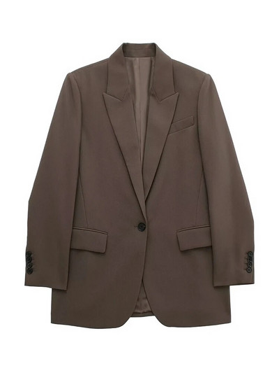 Γυναικείο παντελόνι Μπλε κοστούμια παντελόνι Ανοιξιάτικα Γυναικεία επίσημα ρούχα Γυναικεία Σετ Παντελόνια Γυναικεία Σετ με ένα κουμπί Ανοιξιάτικο μπλέιζερ