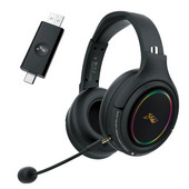 Bluetooth 2,4 GHz bežične slušalice za igranje s 2-u-1 ključem ENC AI glasovnim pozivom i mikrofonom za poništavanje buke za PS4 PC računalni igrač