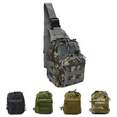 Vanjski taktički ruksak na rame Muška oprema za kampiranje Penjanje Planinarenje Putna torba za prsa Višenamjenska Molle sportska torba
