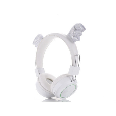 Crtani bežične slušalice s mikrofonom Djevojčice Glazba Stereo slušalice Računalo Telefon Slušalice Dječji poklon Bluetooth Halmet