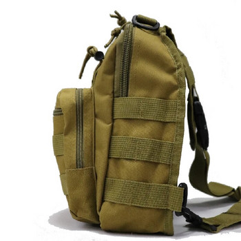 Тактическа чанта за гърди Лов пакет Калъф за пистолет Калъф Molle Чанта Спорт на открито Чанта за през рамо през рамо Туризъм Къмпинг Колоездене Раница