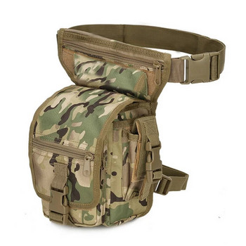 Тактическа чанта за крака Лов на открито Чанта за колан Водоустойчива чанта за туризъм Трекинг Чанта за крака Военни оръжия Чанта за кръста