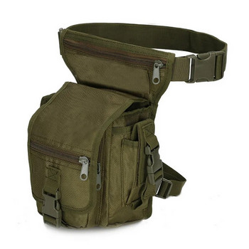Тактическа чанта за крака Лов на открито Чанта за колан Водоустойчива чанта за туризъм Трекинг Чанта за крака Военни оръжия Чанта за кръста