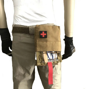 Ловна чанта за първа помощ на открито Военен EDC пакет Molle Тактическа чанта за кръста SOS Turniquet Медицински комплект Раница с колан за кръста