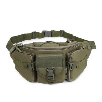 Military Tactical Waist Fanny Pack Army Molle Bag Μικρό σακίδιο για υπαίθρια πεζοπορία Κάμπινγκ Κυνήγι πουγκί Ζώνη MOLLE Τσάντα