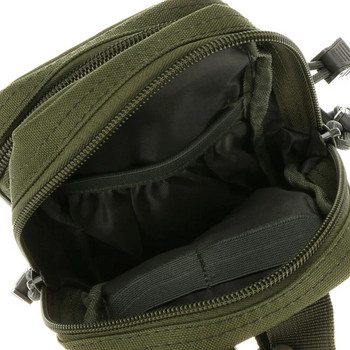 Тактическа мъжка чанта за планинарство на открито Тактическа чанта за кръста Molle Pouch Найлонова чанта за планинарство с лице за пътуване през кръста
