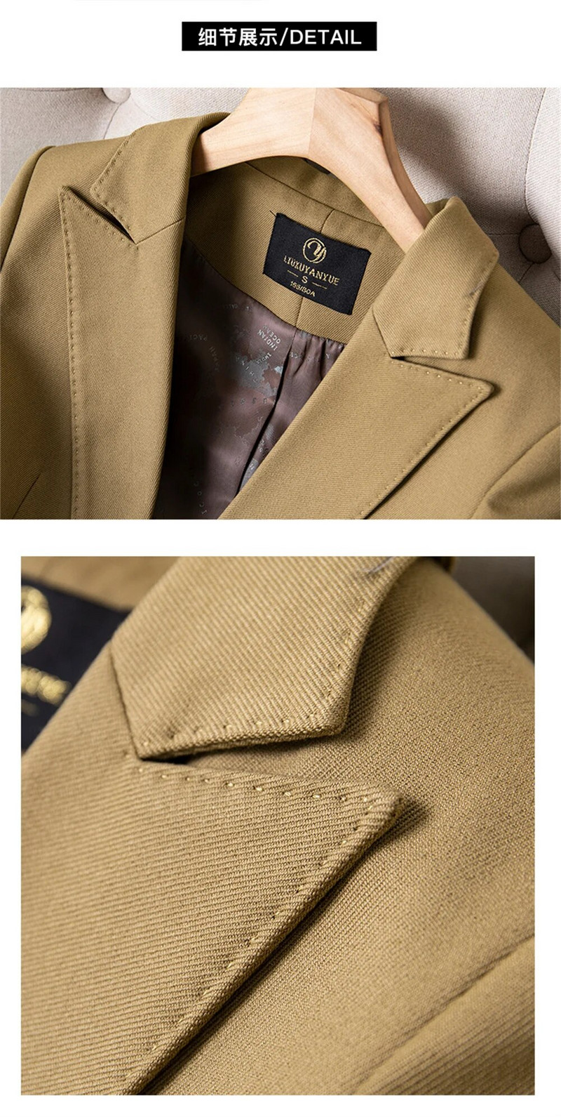 Elegantni ženski svečani kompleti hlača 2023. smeđe crne crvene kaki uredske ženske jakne + hlače 2-dijelni kompleti poslovne radne odjeće