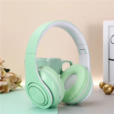 Nove bežične Bluetooth slušalice Glasovni poziv Stereo Sportske Računalne slušalice Igra Teški bas Slušalice Slušalice Podrška za Tf karticu