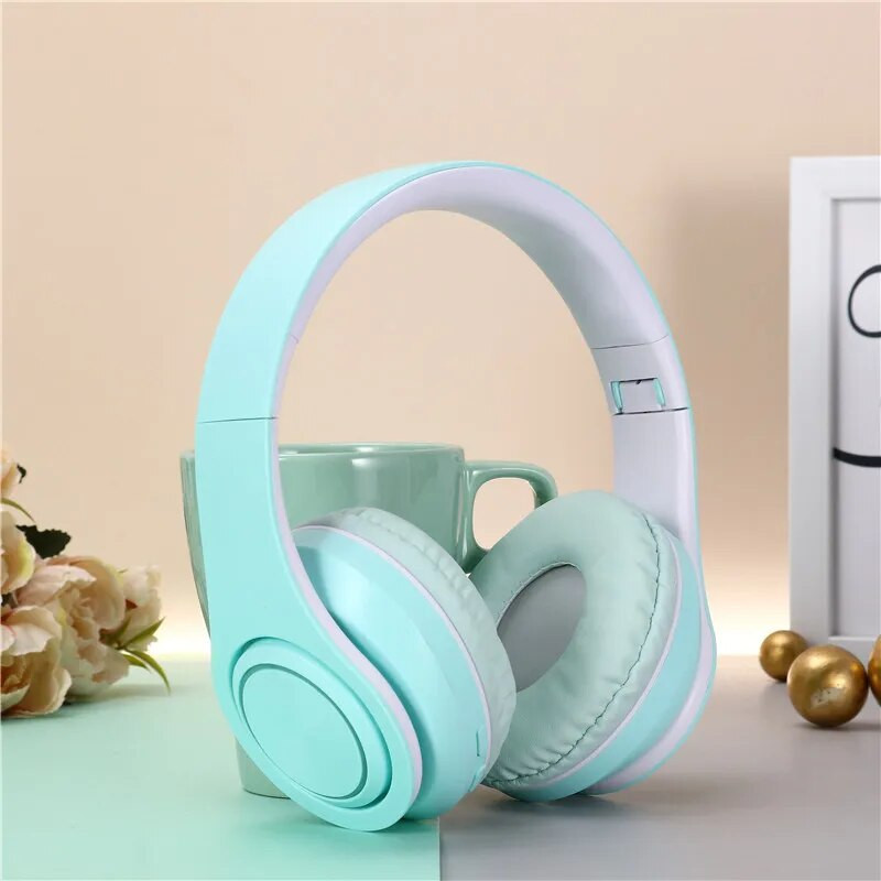 Nove bežične Bluetooth slušalice Glasovni poziv Stereo Sportske Računalne slušalice Igra Teški bas Slušalice Slušalice Podrška za Tf karticu