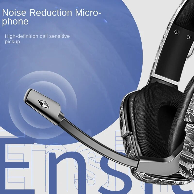 datorspēļu krāsainas gaismas PS4 e-sports PUBG austiņas