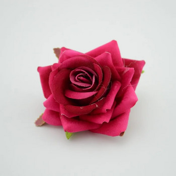 5/10 ΤΕΜ Τεχνητά λουλούδια 6cm Μεταξωτά τριαντάφυλλα Νυφικό Υλικό καρπού Διακόσμηση σπιτιού για αυτοκίνητο γάμου Διακοσμητικά Scrapbooking Craft Flores