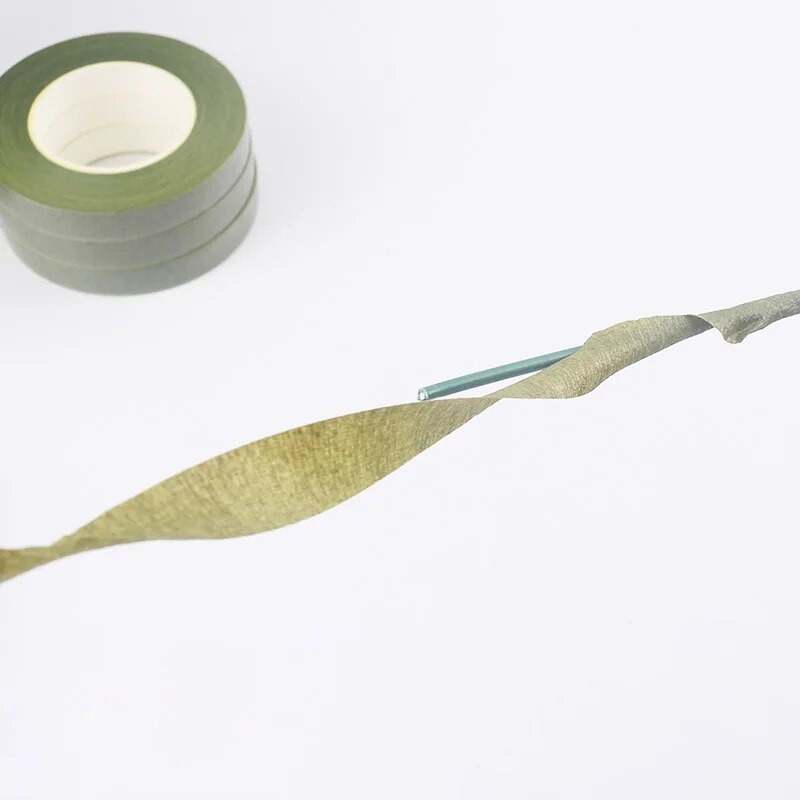 Művirág váza dekor szár vas kézimunka drót növény fali kiegészítők barkácsolás kézműves kellékekhez műanyag rózsabot rúd