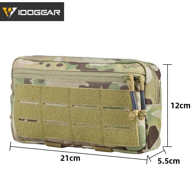 IDOGEAR taktička torbica MOLLE torbica EDC torbica Torbica za dodatnu opremu Višenamjenske torbe za alat 3563