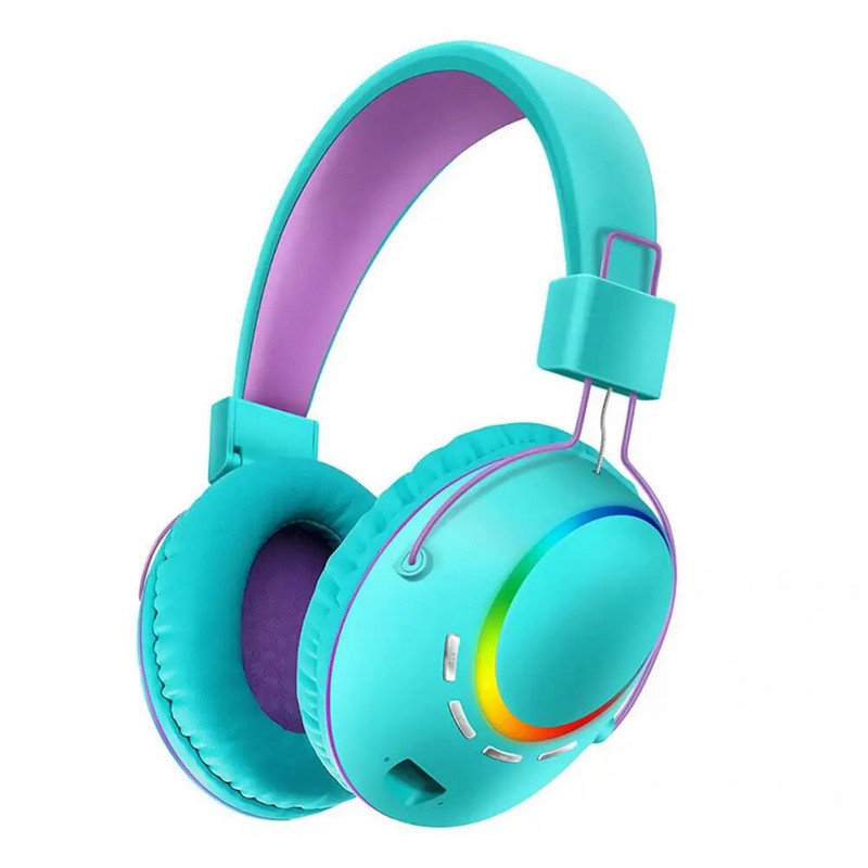 Udobne RGB Breathing Light kompatibilne Bluetooth 5.1 slušalice za igranje za računalo