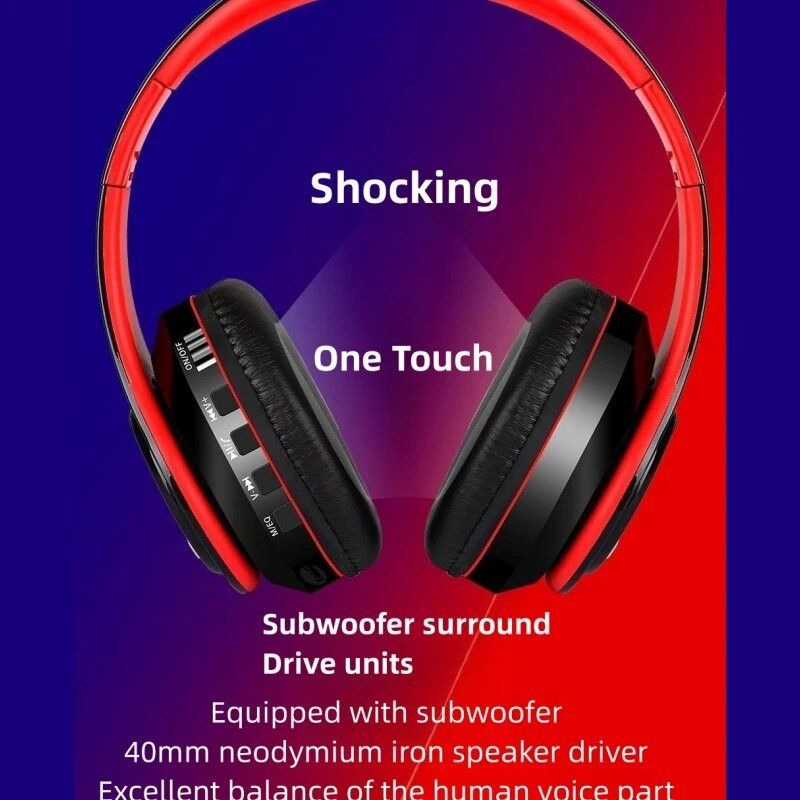 Austiņas Bluetooth5.0 Wireless Plug-in Call Salokāms Mobilais telefons Dators Pieejamas piecas krāsas