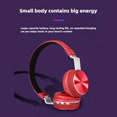 Fejhallgató Fejhallgató Vezeték nélküli Bluetooth összecsukható bőr fém dugós kártya Hívás Mobiltelefon Számítógép Univerzális Headset