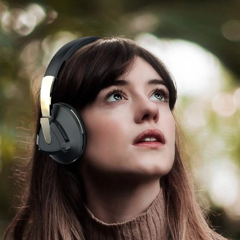 Peakomplekt Bluetooth 5.0 peakomplekt mobiiltelefon arvuti universaalne kahetuumaline toitekõlar CVC HD mikrofon