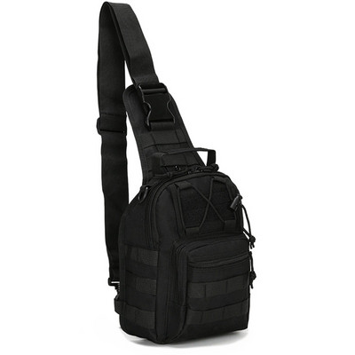 Тактическа военна чанта през рамо 800D Водоустойчива малка чанта за ракла Оксфорд Спортна раница на открито за лов, туризъм, къмпинг