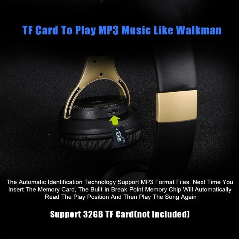 ZEALOT B26T slušalice Bluetooth stereo bežične slušalice Gaming slušalice s podrškom za mikrofon TF kartica za računalo xiaomi telefon