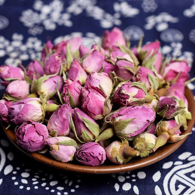 50g/100g Dry Rose Bud Natural Dried Flowers Organic Jasmine Flower Φρούτα Διακόσμηση Κουζίνας Διακόσμηση γαμήλιου πάρτι Δροσιστικό αέρα