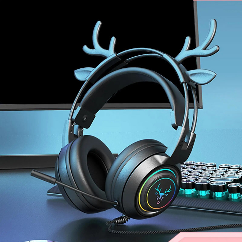 Elnio ausinės RGB lengvas šypsenos veidas TWS ausinės gradientas Naujos ausinės Rožinės mergaitės ausinės, tinkančios telefono kompiuteriui