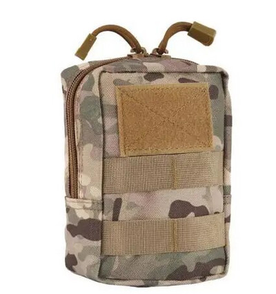 Molle Pouch Vojna taktička torbica oko struka EDC Molle Tool Torbica za struk na patentni zatvarač Torbica za telefon Airsoft Izdržljiva torbica za pojas Torba za lov