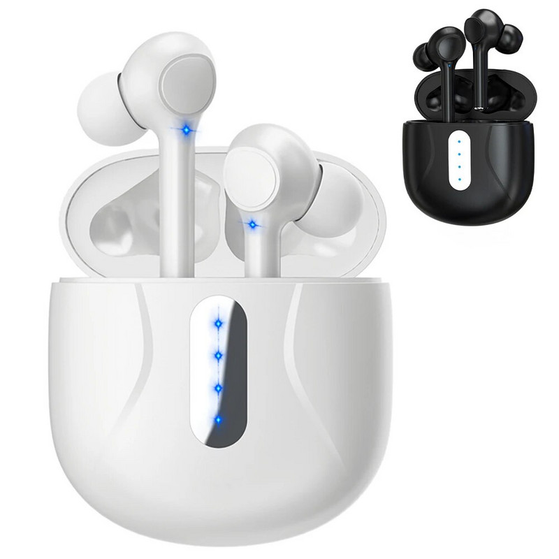 Vezeték nélküli fülhallgató zajszűrős mikrofon töltőtokkal fülhallgató vízálló fejhallgató okostelefonhoz számítógépes laptophoz