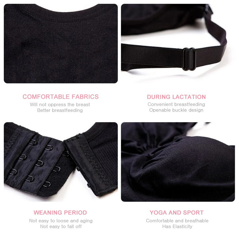 Grudnjak za trudnice za pumpu za grudi Poseban grudnjak za dojenje Ruke Odjeća za trudnice Grudnjak za pumpanje za dojenje Može se nositi cijeli dan Novo