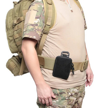 Чанта MOLLE Tactical EDC Pouch Range Bag Медицинска торбичка за органайзер Военен портфейл Малка чанта Аксесоари за лов на открито Оборудване