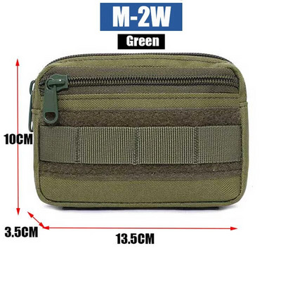 Vanjski vojni Molle Utility EDC alat Torbica oko struka Taktička medicinska torbica za prvu pomoć Torbica za držač telefona za lovački ruksak Prsluk