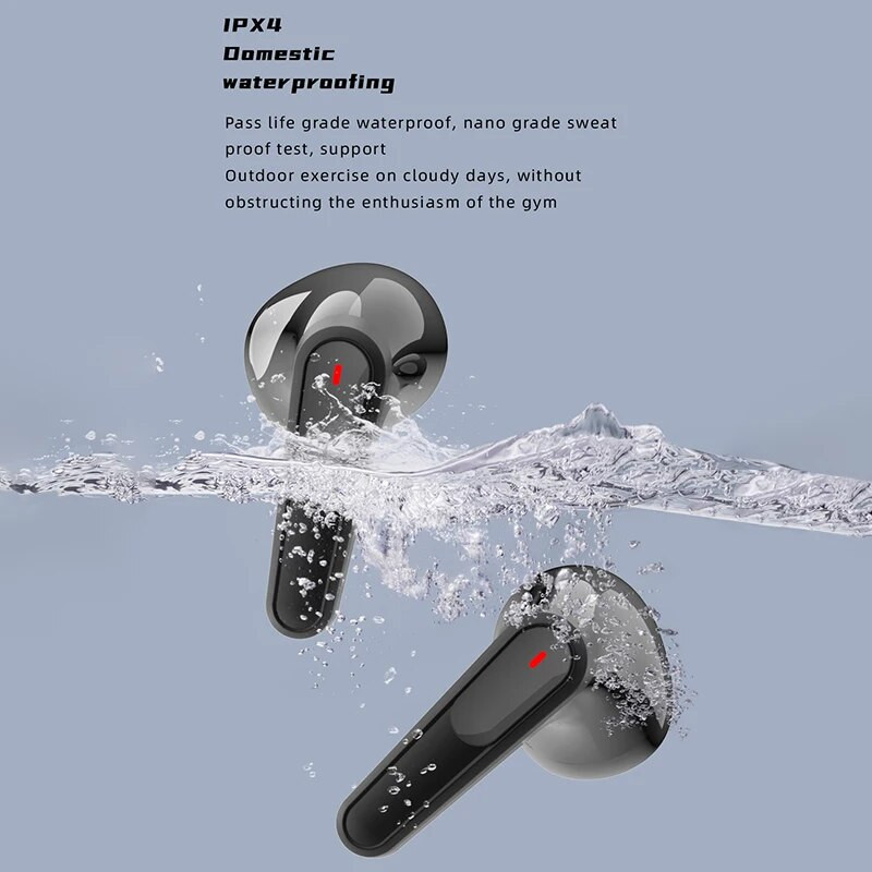 Vezeték nélküli fülhallgató zajszűrős mikrofonnal, tápfeszültség kijelzővel, töltőtokokkal, fülhallgatókkal, fejhallgatókkal telefonhoz, számítógéphez, laptophoz